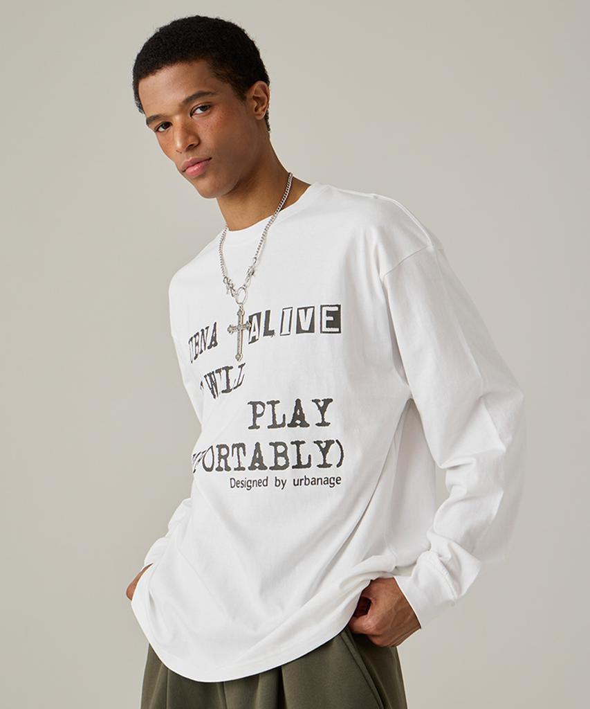 URBANAGE Alive Long Sleeve White
