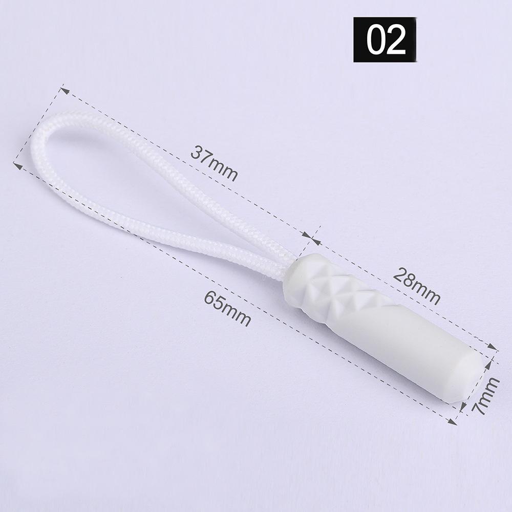 10 teile/los 10 Farbe Reißverschlüsse Pull Puller Ende Fit Seil Tag Ersatz Clip Gebrochen Schnalle Fixer Koffer Zelt Rucksack Zipper schnur