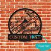Exclusive Custom Metal Wall Art, Personalized Name Sign, Modern Trombone Decor, Instructor Gift, Versatile Room Accent