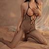 Sexy Erotic Hollow Out Mesh Fishnet Bodysuit Bodystockings Hot Clubwear Babydoll Bodysuit Erotic Costumes