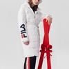 New FILA Down Jacket Unisex Standard White F51U048901F-WT