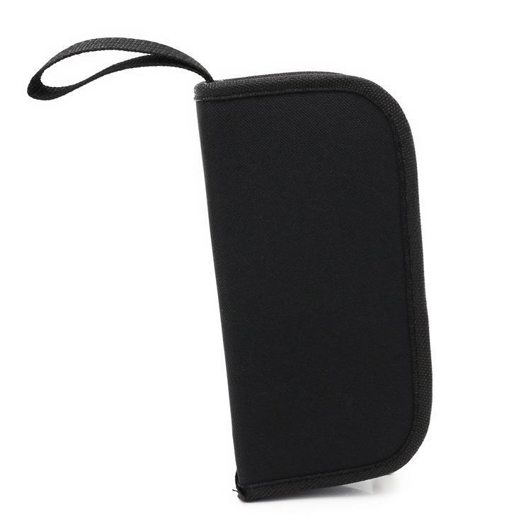 Wenwan Multifunktionale Werkzeugtasche aus Canvas mit Reißverschluss für Kleinteile