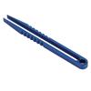 Portable     Alloy Tweezers Outdoor Survival Camping Travel   Tool(Steel Color)