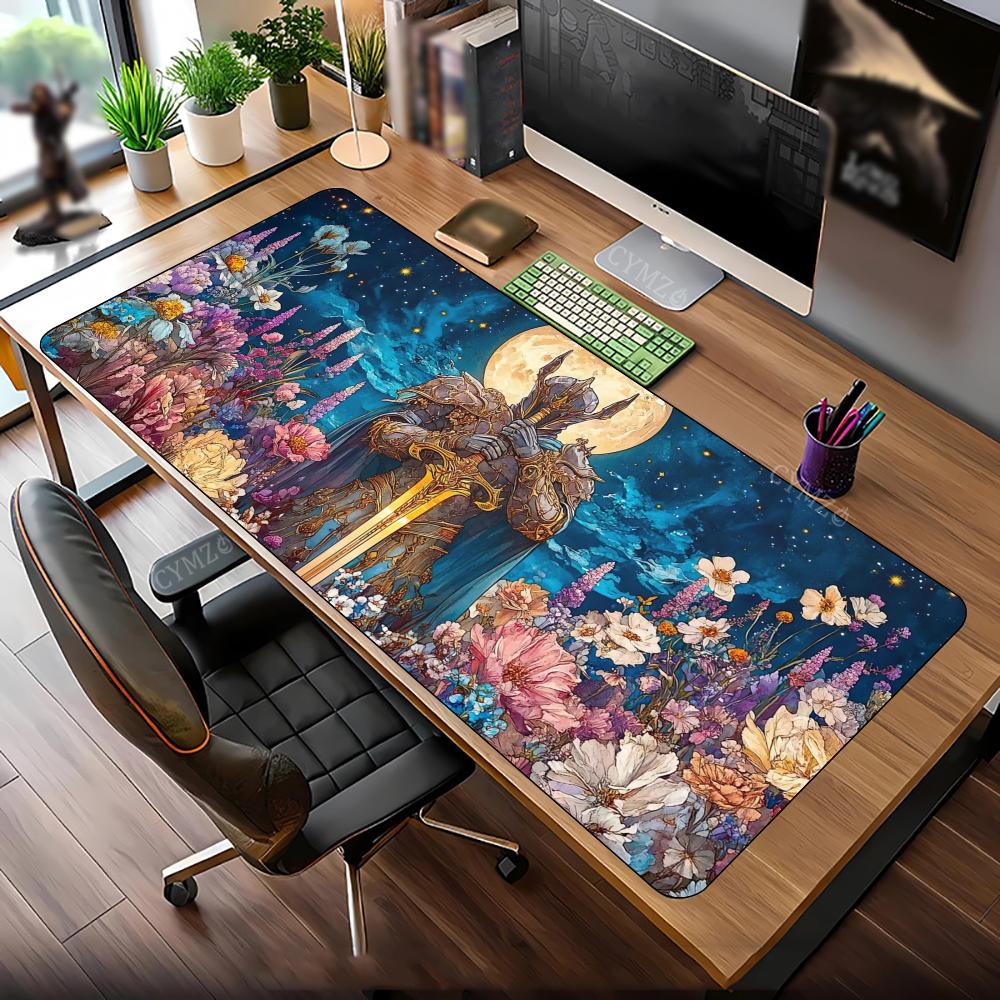 Magnificent armored knight large gaming Mouse Pad Desk Mat Gaming mats antislip Durable offices accessories Keyboard mouse mat