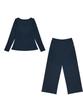 Gamtan Braless Loungewear (Top 1 + Bottom 1) 1 Set