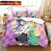 3D Anime Higurashi When They Cry Beding Set Printed Bed Linen Set With Pilowcase Bed Soft Duvet Cover Single Double Quen Super King-Sized Dimensionsd