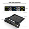 Universal All-Weather Solar/USB TPMS IPX7 Waterproof Tire Pressure Monitor System with Multi-Vehicle Support