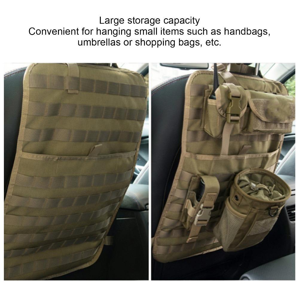 Multifunctional Car Backseat Organizer Oxford cloth Car Seat Back Organizer For Cars хаки