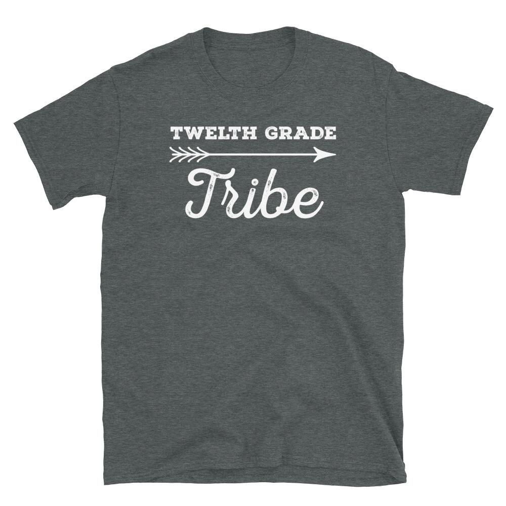 

Twelfth Grade Tribe School Teacher K-12 Education Short-Sleeve Unisex T-Shirt XL