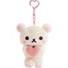 San-X Korilakkuma Plush Keychain San-X Universe Heart Theme Mini Hanging Stuffed Toy Mascot MZ03601