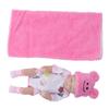 10in Newborn Baby Doll Set Washable Emulational Soft Vinyl Sleeping Baby Doll with Clothes Blanket
