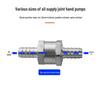 Stainless Steel Core Check Valve for Oil Pipes - Available In 6/8/10mm Sizes, Aluminum Alloy for Automotive & Marine Use
