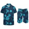 Psychedelic Magic Mushroom Men Sets Printed 3D Print Casual Shirt Beach Shorts Oversized 2Pcs Set Vacation Hawaiian Man Suits