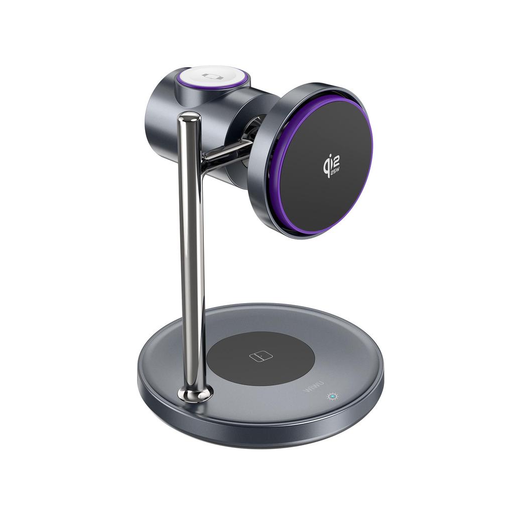 Qi2.2 Air-Cooled Magnetic Wireless Charging Station