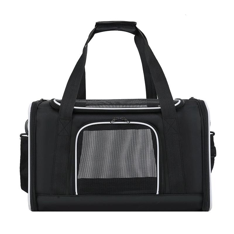 

Рюкзак-переноска для кошек, сумка для домашних животных, большая вместимость, дышащий, портативный, складной, для кошек, сумка для собак, товары для животных 46x29x29cm