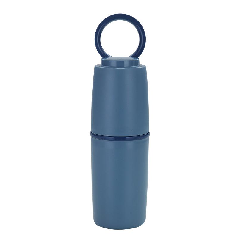 Portable Toothbrush Dustproof Cup Bathroom Toothpaste Holder Storage Case Box Organizer Travel Compartmented Toiletries Storage