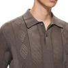 Sketch Men's Slim Fit Silk Polo Knit Shirt