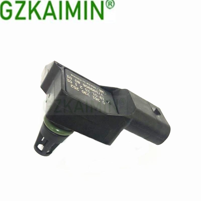 0261230252 967783718A MAP Intake Manifold Boost Pressure Sensor For Peugeot RCZ  For Citroen Peugeot 1.6 EP6CDT