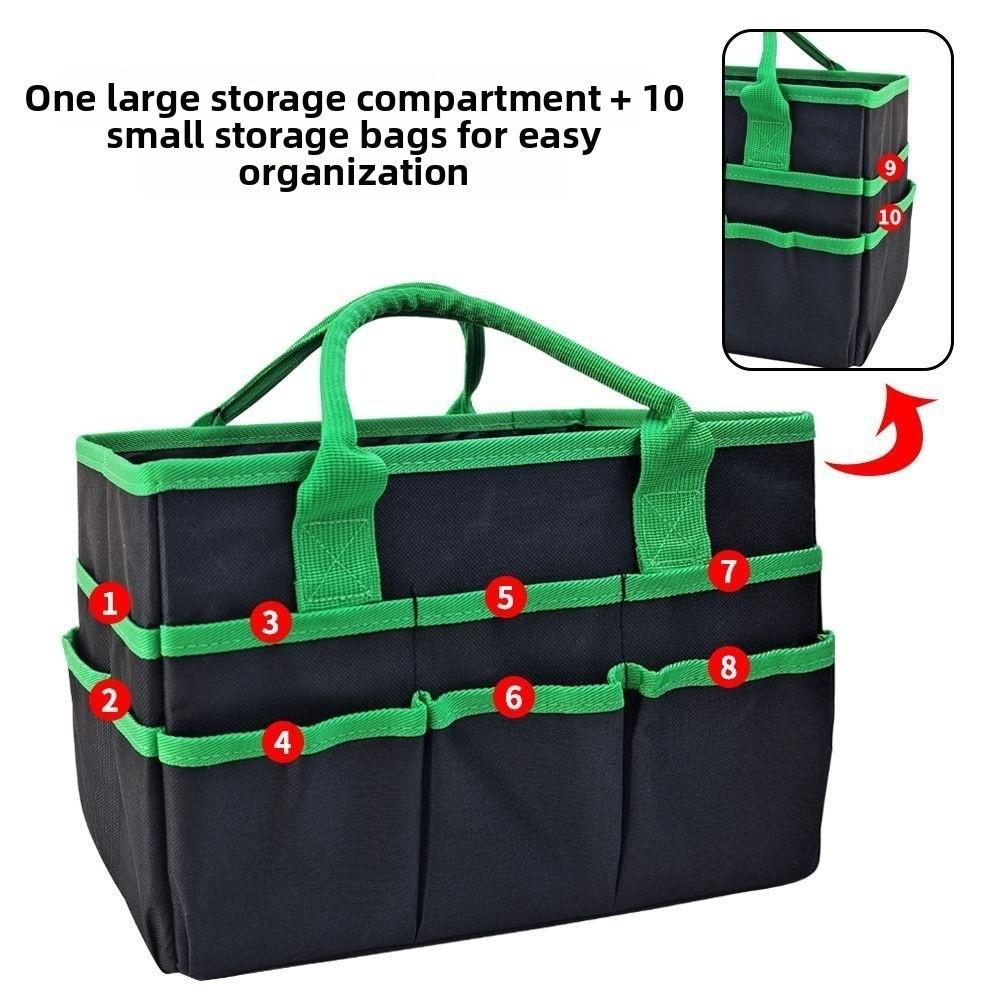 5 Colors Teacher Portable Bag Oxford Gardening and Trimming Tool Bag Stationery