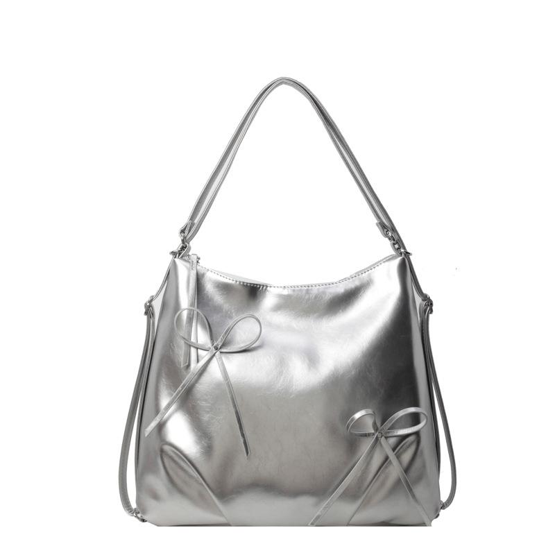 New Bow Backpack Bag Women's Fashion Tote Bag Casual Large Capacity Shoulder Backpack