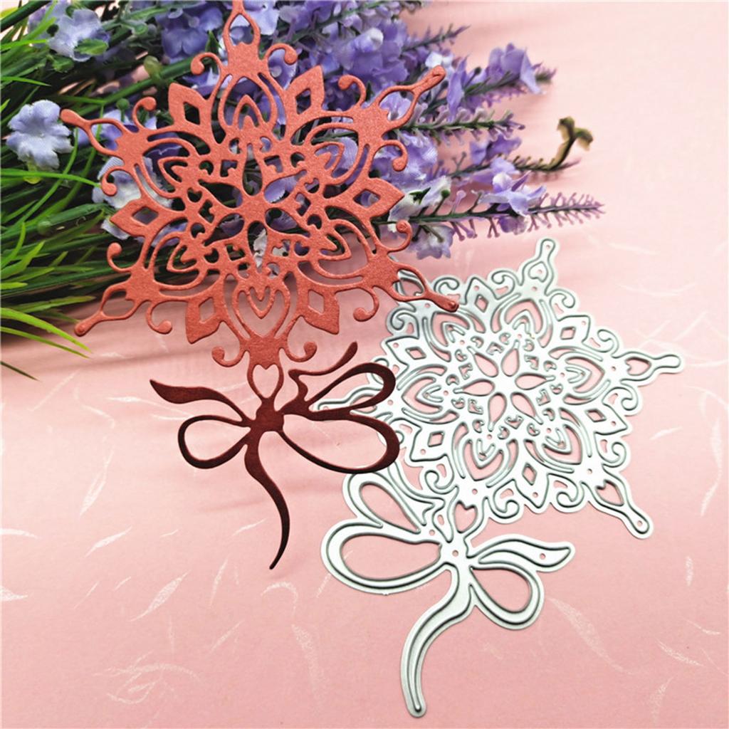 Hollow Flower Die Cut Stencils Heavy Duty Carbon Steel Cutting Dies Scrapbooking Embossing Paper Dies for Card Making