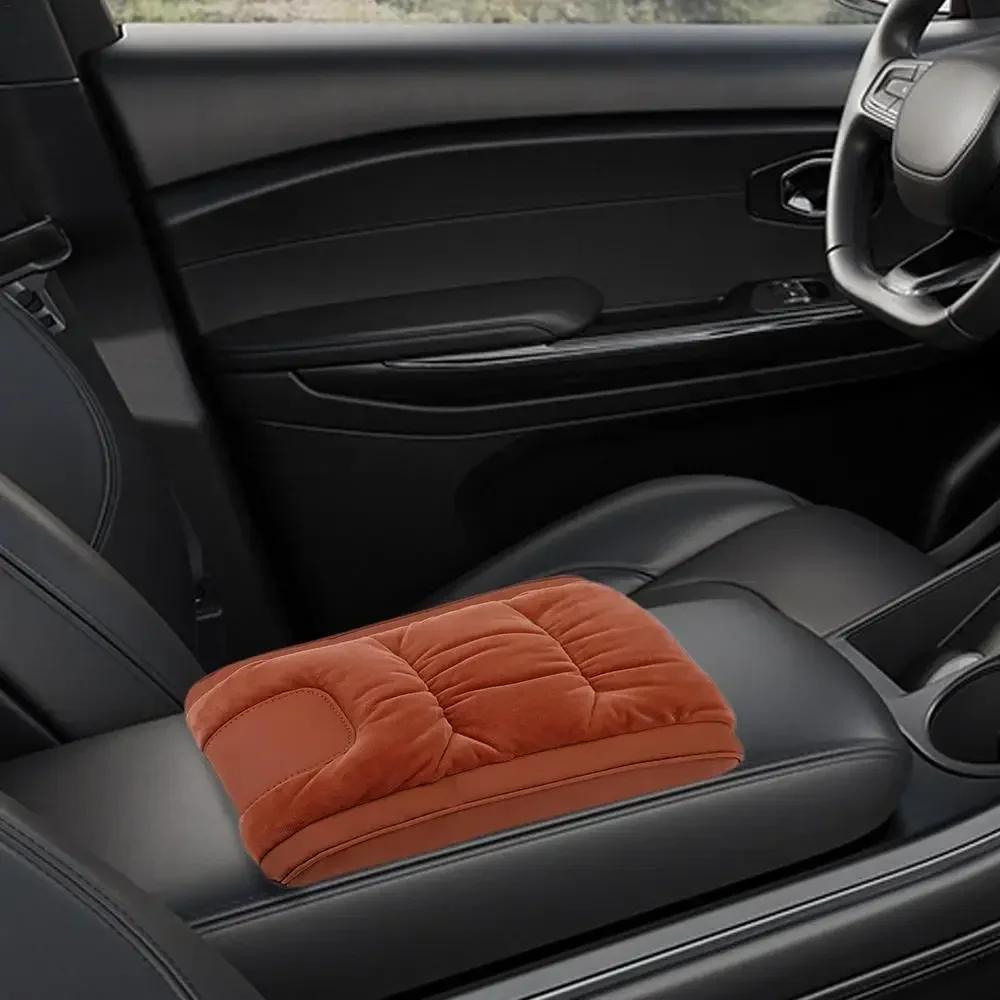Universal Car Armrest Box Booster Pad Comfortable Support Center Console Heightened Elbow Drag Armrest Box Pad Car Interior