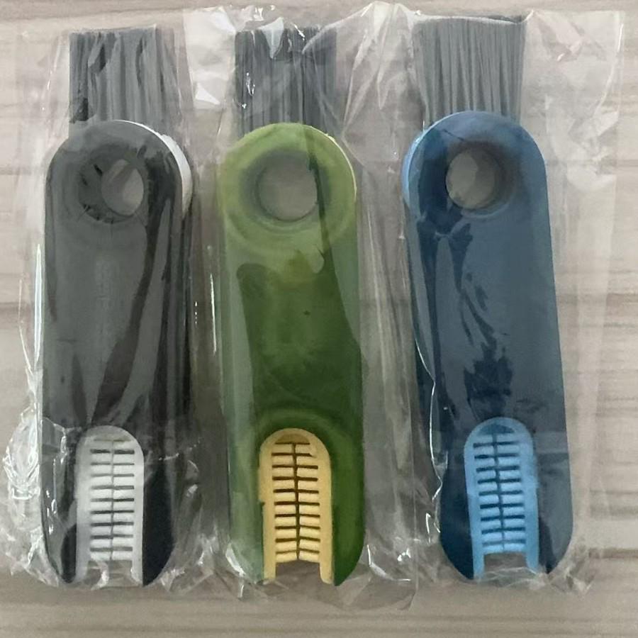 3-in-1 U-Shaped Cup Brush for Easy Cleaning - Ideal for Water Bottles, Insulated Cups, Baby Bottles, and Tea Cups.