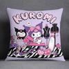 Cartoon Sanrio Pillow Cover Hello Kitty Kulomi Living Room Sofa Cushion Cover Bedroom Home Decoration Child Room Decoration