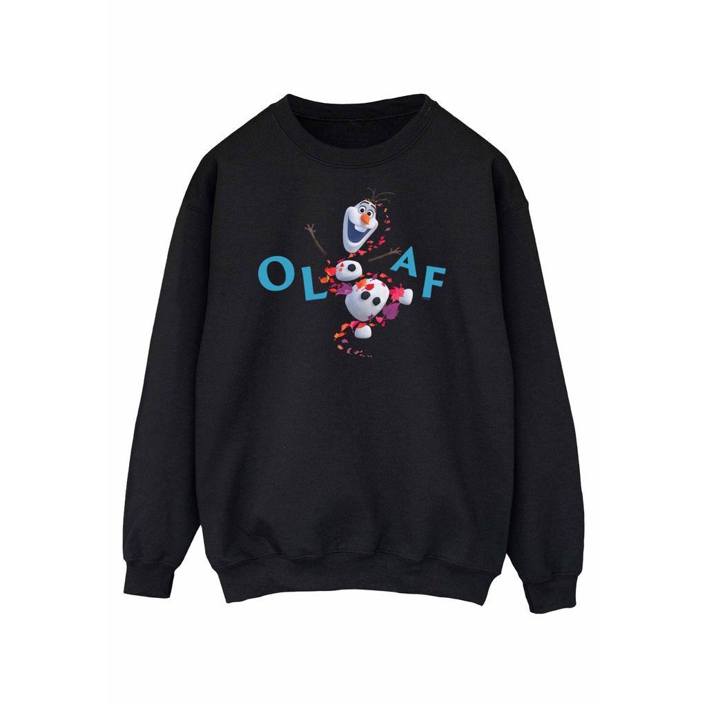 Disney Womens/Ladies Frozen 2 Olaf Leaf Jump Sweatshirt
