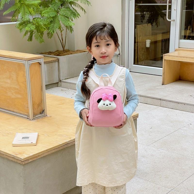 Cartoon Cute Dog Dog Doll Little Girl Bag Lightweight Outdoor Sports Baby Small Schoolbag Children'S Backpack