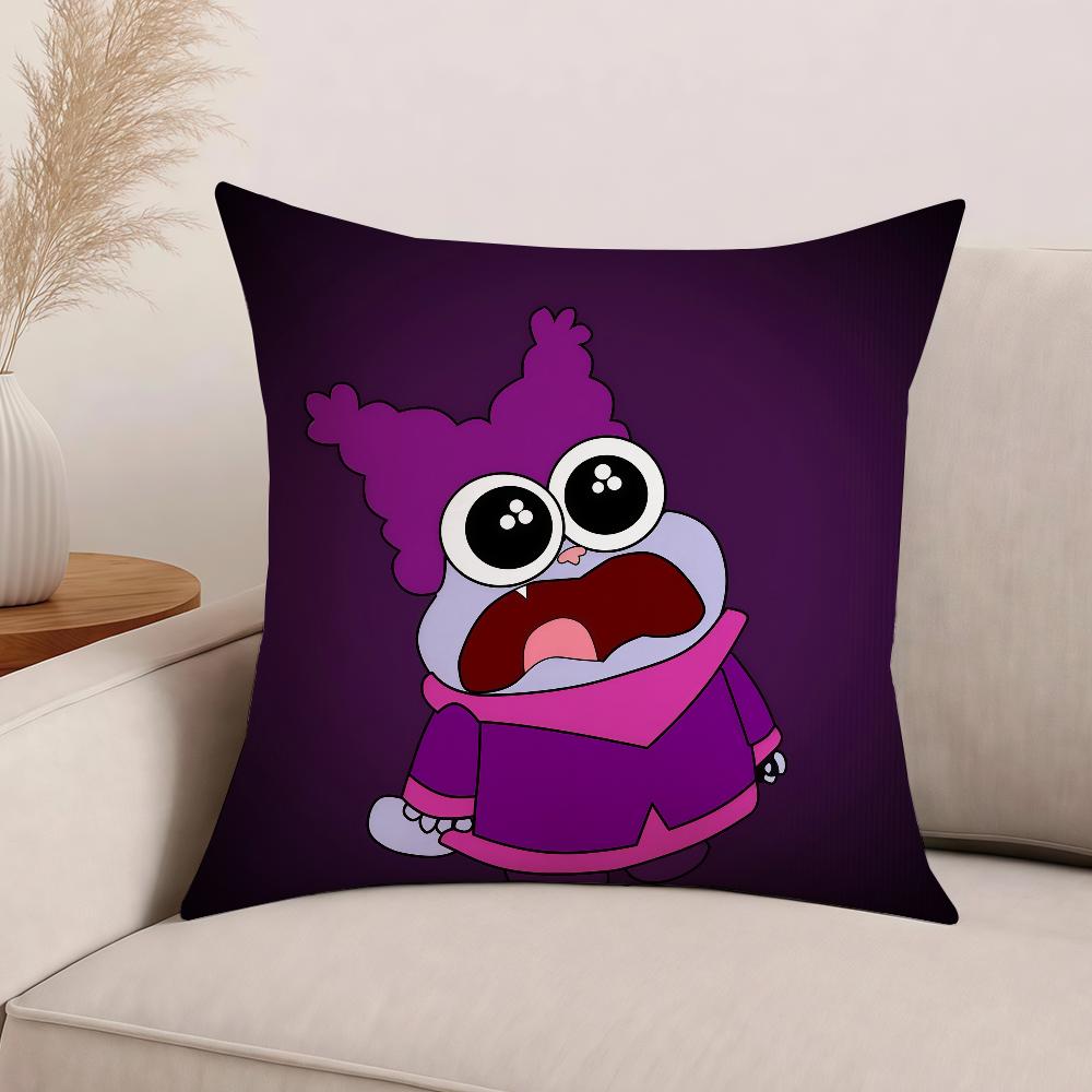 Cartoon C-Chowder Cute Pillow Case Office Cushions Suitable For Sofa Car Bedroom Decorative Cushion Cover