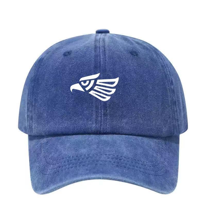 Mexican Eagle Printed Washed Cotton Adjustable Baseball Cap Classic Snapback Dad Hat Breathable Golf Fishing Outdoor Sun Cap