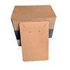 Black & White Kraft Paper Necklace Packaging Card with Elastic Band
