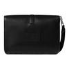 GUCCI Soft Grain Leather Clutch Medium Mens Black