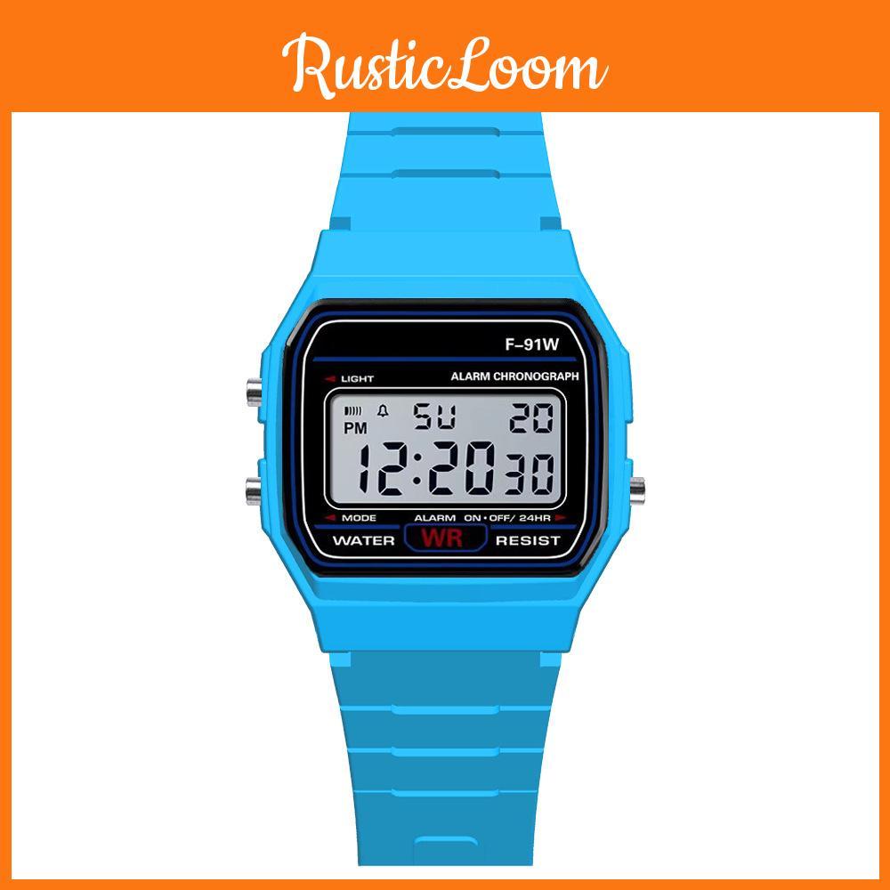 Premium Sports Electronic Watch With Multifunctional Night Light And Alarm Clock