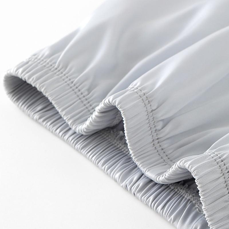 Sommer Sexy Sicherheitshose aus Eisseide mit Spitzenrand, Leggings, Sicherheitsshorts, Damenunterwäsche, Satin, Höschen mit nicht gewelltem Saum