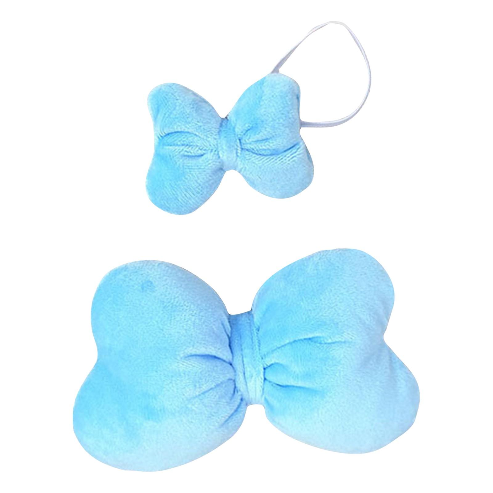 

Fashion Doll Top And Headband Handmade Clothing Accessories Miniature Clothing Costume 8 Inch Doll Child Gift. One Size синий