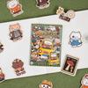 30 pcs/pack Cute Cartoon Stickers DIY Deco Scrapbooking Collage Junk Journal Creative Korea Stationery Craft Supplies