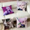 Bunny Iglesias Manga  Square Double-Sided printed Pillow Case Bedroom Bedside Pillow Sofa Cushion Cover
