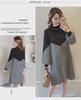 Spring Maternity Velvet Skirt & Top Set: Stylish, Warm, Concealed Pregnancy Wear for Autumn/Winter