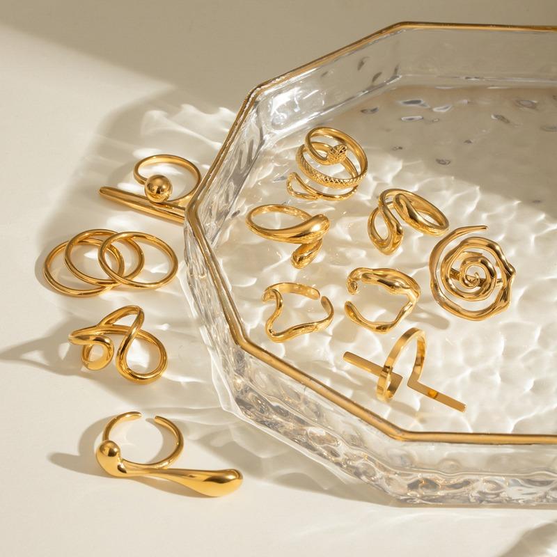 Ring - Small-scale High-end Hand Jewelry - Titanium Steel Jewelry - Stainless Steel Accessories