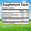 Zinc Quercetin 500 mg, containing Vitamin C, D3 and bromelain, 120 capsules, vegan formula.