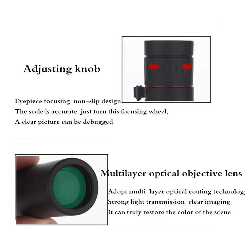 Binoclu portabil 30x25, militar, profesional, binoclu, zoom, vânătoare de noapte, rază optică, binoclu cu câmp vizual mare
