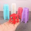 Miniature Dollhouse Stool Chair Toy - Playhouse Accessory