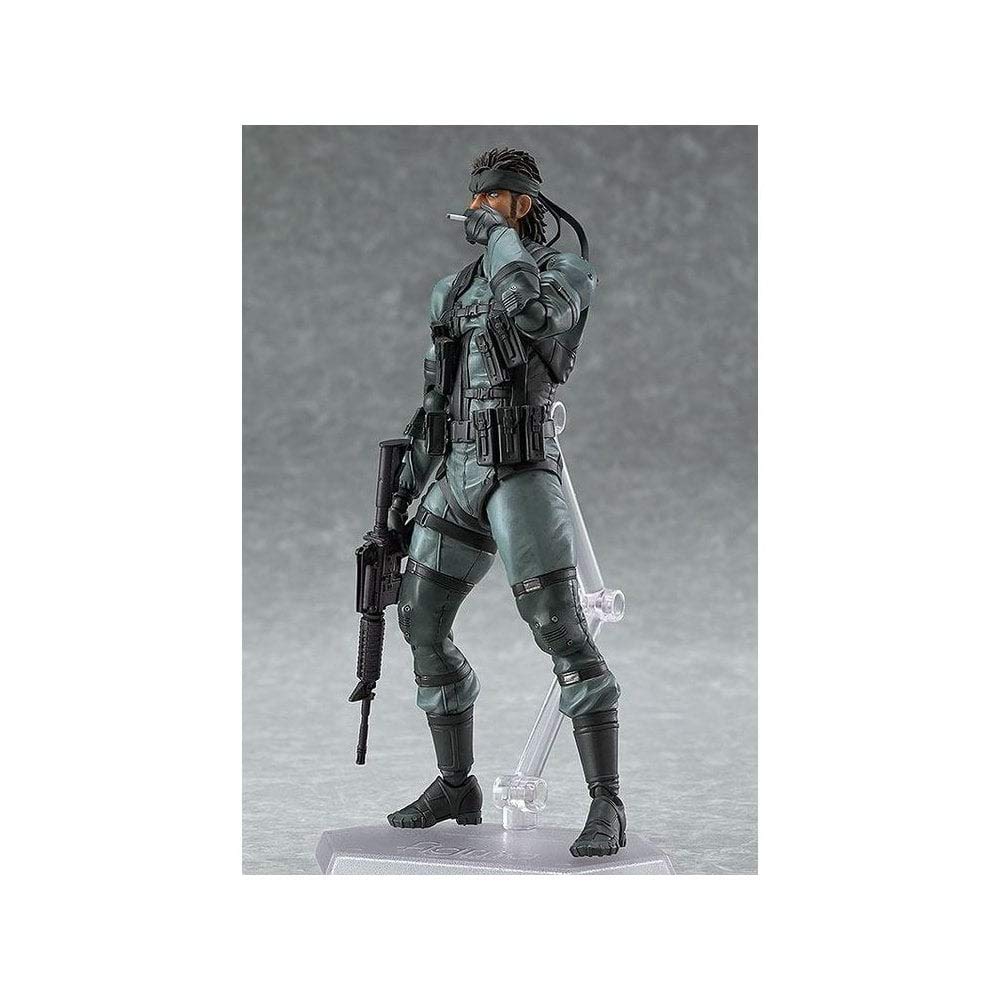 Figma METAL GEAR SONS OF LIBERTY Solid Snake MGS2 malovaná pohyblivá figurka SOLID2 ver. ABS&ATBC-PVC bez kotelního kamene