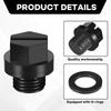 20pcs Portable Drain Plugs Gasket Set for Haywards Pool Cleaner Pumps Accessory with Super Pumps and Power Series