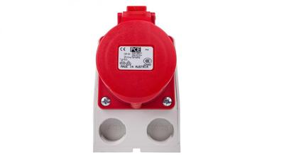 Combi Socket With Disconnector 0-1 M25 16A 5P 400V Red Ip44 915-6W