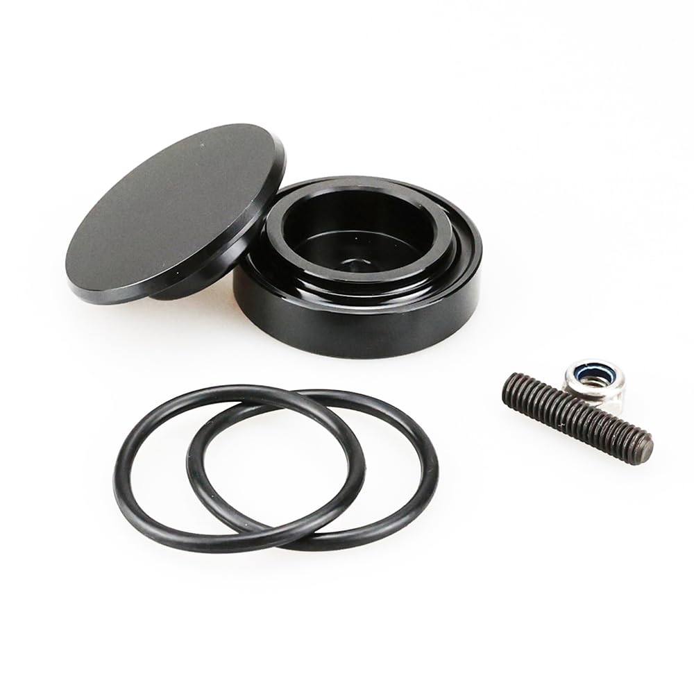 Wiper Cap Black (Black) Universal Car Rear Wiper Bolt Cap Applicable Wiper Kit Aluminum