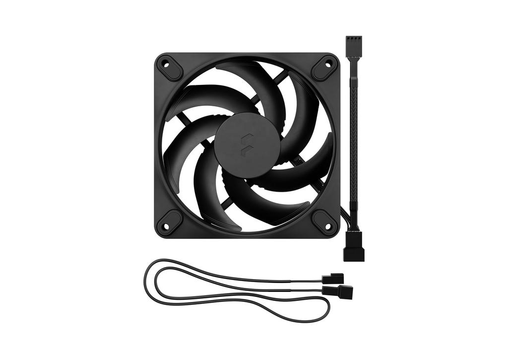 Fractal Design Momentum 12 Black 120mm PC Case Fan FN2091 FD-F-MO1-1201