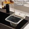 Hanging Mesh Drain Rack Multi Functional Filter Bag for Kitchen Sink Efficient Food Waste Storage Organizer Basket